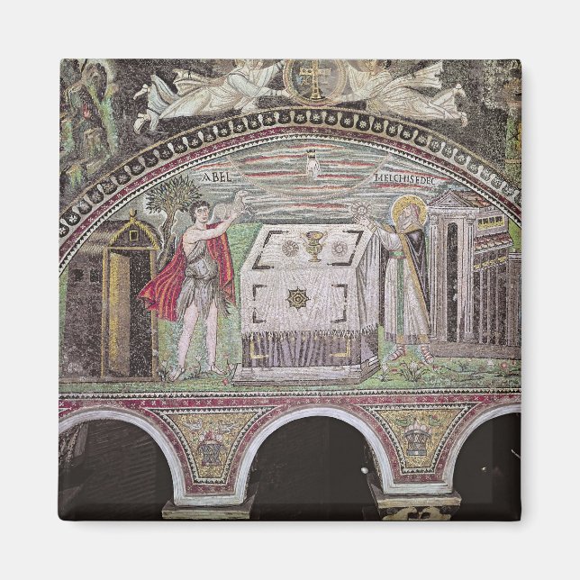 Angebot von Abel und Melchisedech im Altar Magnet (Vorne)
