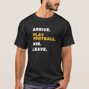 ANGEBOTENE SPIELFUSSBALL GEWINNT VERLASS Fun Footb T-Shirt