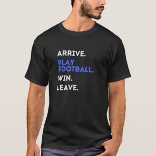 ANGEBOTENE SPIELFUSSBALL GEWINNT VERLASS Fun Footb T-Shirt