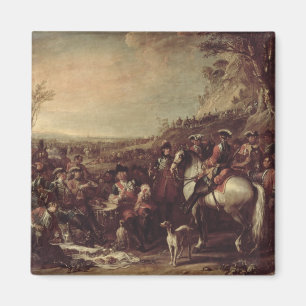 Angebrachte Dragoner von Household des Königs, Magnet