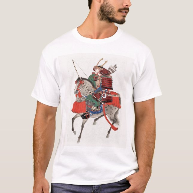 Angebrachte Samurais T-Shirt (Vorderseite)
