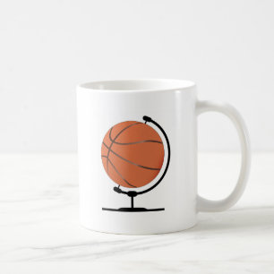 Angebrachter Basketball auf drehendem Schwenker Tasse