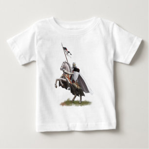 Angebrachter Ritter Templar Baby T-shirt
