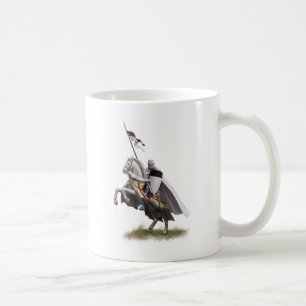 Angebrachter Ritter Templar Tasse
