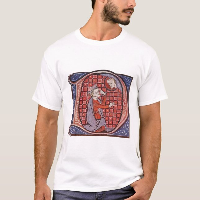 Angefeuertes D T-Shirt (Vorderseite)