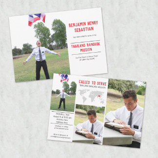 Angefordert, horizontale Missionsankündigung zu di Einladung