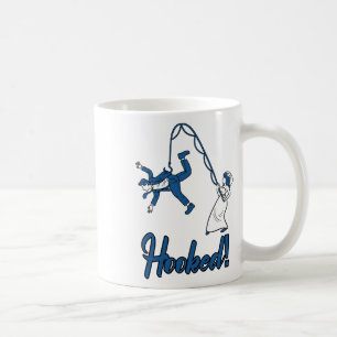 Angeheiratete Frau Angeln Bräutigam Lustige Chelor Kaffeetasse