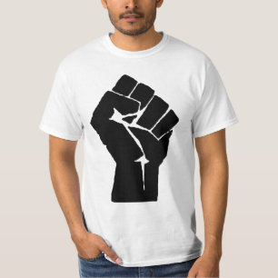Angehobene geballte Faust T-Shirt