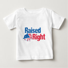 Angehobener nach rechts - Republikaner Baby T-shirt