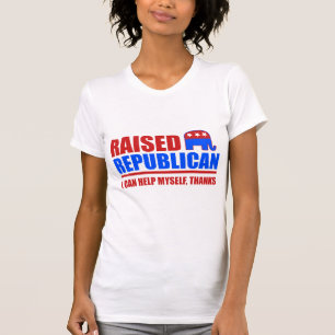 Angehobener Republikaner. Ich kann mir helfen T-Shirt