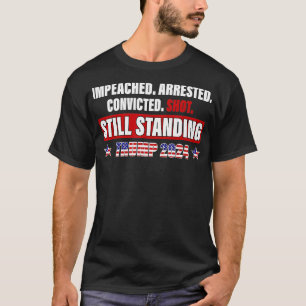 Angeklagter verhafteter verdeckter Schuss noch Ste T-Shirt