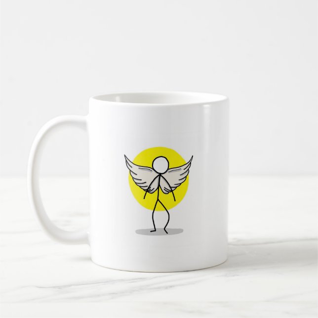 Angel 11oz-Kaffee-Tasse Kaffeetasse (Links)