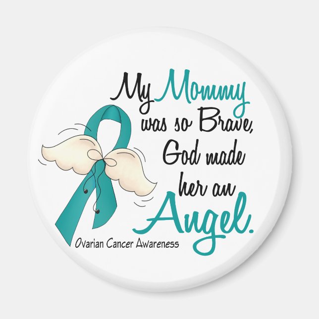 Angel 2 Ovarialkarzinom Mommy Magnet (Vorne)