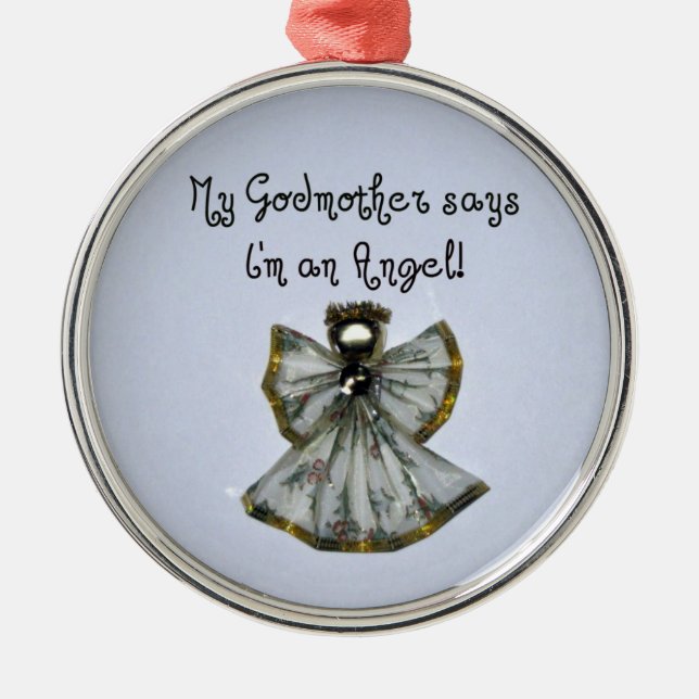 Angel #4 ornament aus metall (Vorne)