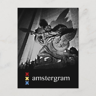 Angel Amstergram Postkarte