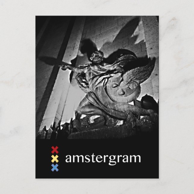 Angel Amstergram Postkarte (Vorderseite)