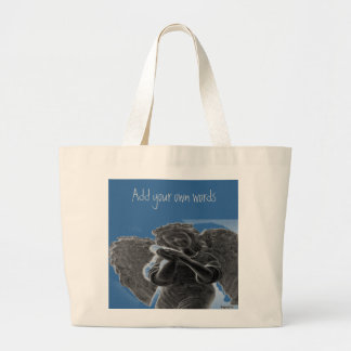Angel Angels Silhouetten anpassen Jumbo Stoffbeutel