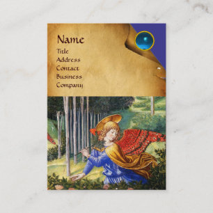 Angel Ansammlung Blume in einer Himmlischen Landsc Visitenkarte