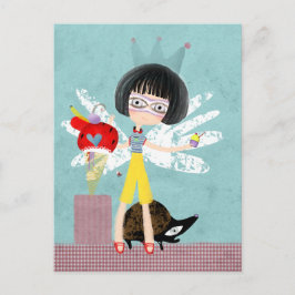 Angel armadillo Eiskrem Geburtstag 아 르 마 로 Postkar Postkarte