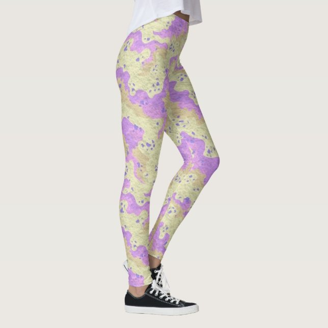 Angel Armor Camouflage Spandex Workout Leggings (Rechts)