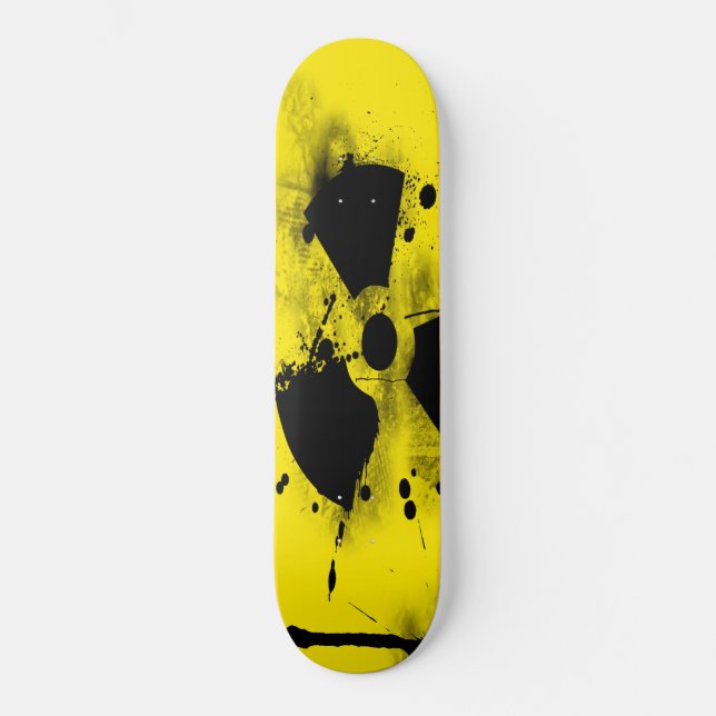 Angel Armor Retro Nuke Fallout Neunundneunzig Deck Skateboard (Vorderseite)