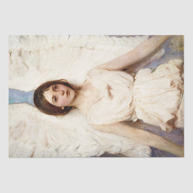 Angel Art by Abbott Handerson Thayer  Seidenpapier (Vorderseite)