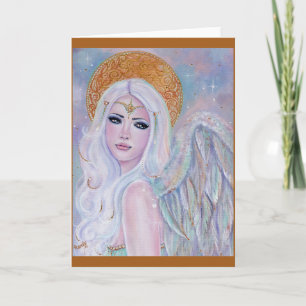 Angel art Evangelina von Renee Lavoie Karte
