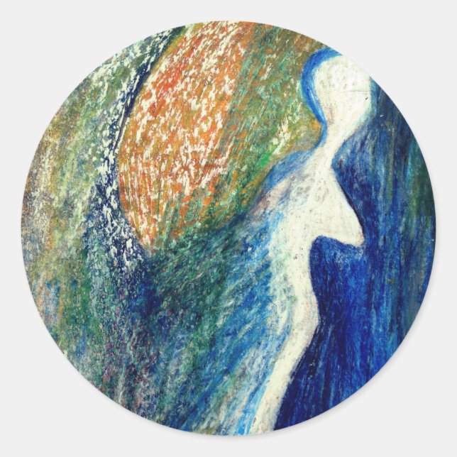 Angel Art Sticker (Vorderseite)