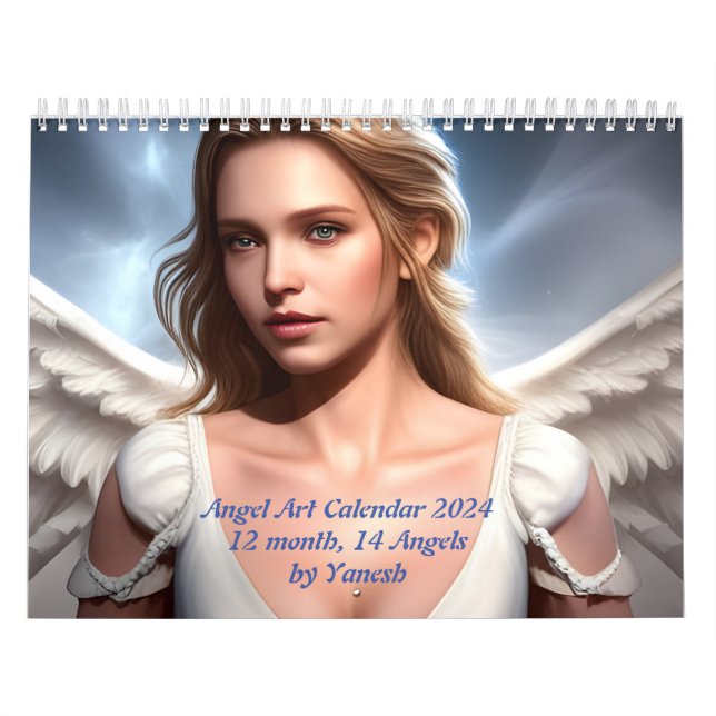 Angel Art von Yanesh - Kalender 2024 (Titelbild)