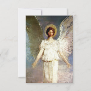 "Angel at Noon" von Abbott Thayer Dankeskarte