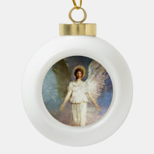 "Angel at Noon" von Abbott Thayer Keramik Kugel-Ornament