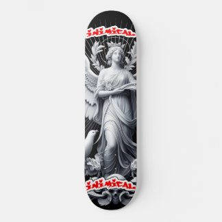 Angel auf der Basis von Inimiktoren Skateboard