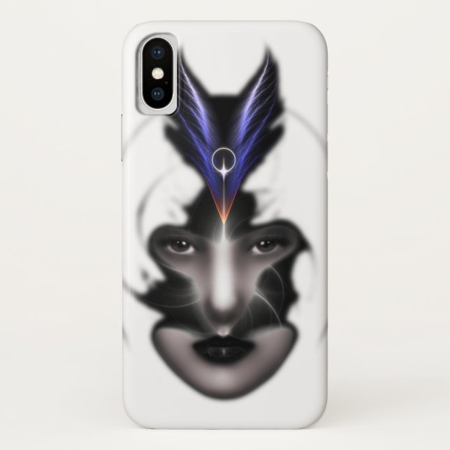 Angel Augen Flügel Case-Mate iPhone Hülle (Rückseite)