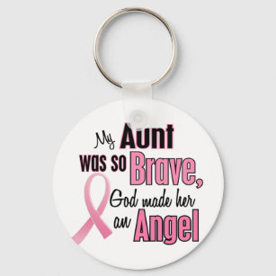 Angel AUNT Brustkrebs T - Shirt & Bekleidung Schlüsselanhänger