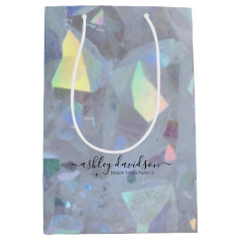 Angel Aura Quartz Crystal Medium Geschenktasche Mittlere Geschenktüte