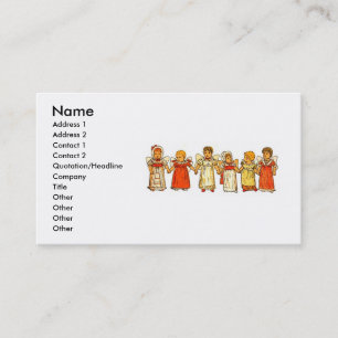 Angel Babies Business Card Visitenkarte