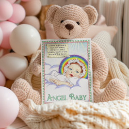 Angel Baby Inspiration Postcard Postkarte