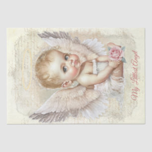 Angel Baby "My Littlest Angel" Personalize Seidenpapier