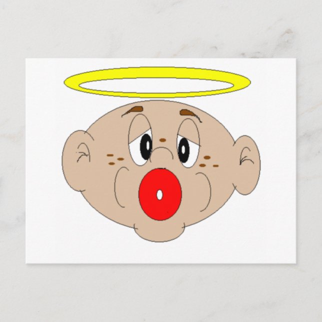 Angel Baby Postkarte (Vorderseite)