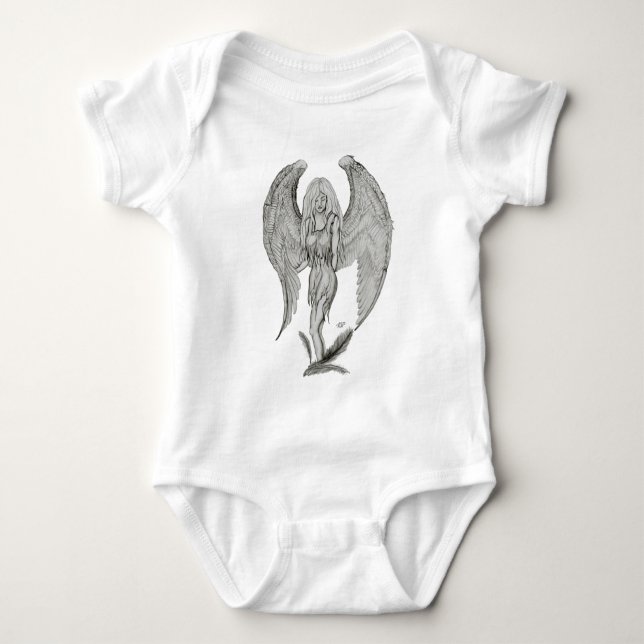 Angel Baby Strampler (Vorderseite)