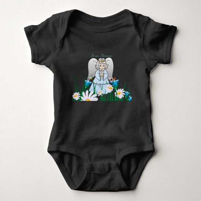 Angel Baby Strampler (Vorderseite)