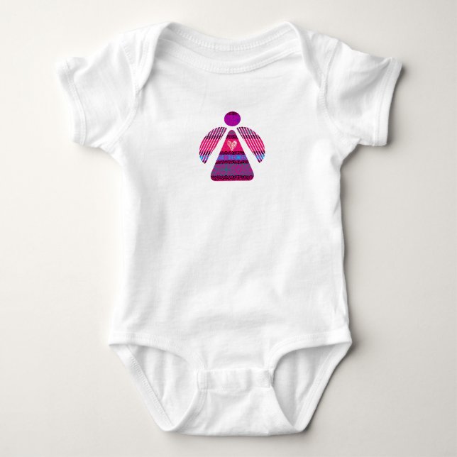 Angel Baby Strampler (Vorderseite)