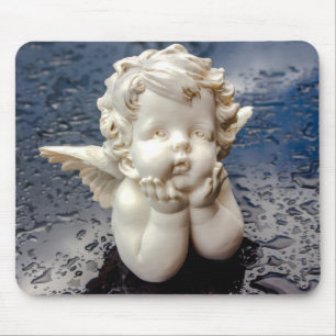 Angel Baby Wing Cupid Putto Amor Love Mousepad