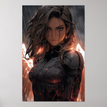 Angel Battle Ready Alita Kunstwerk