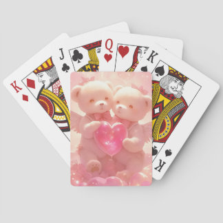 Angel Bears im Licht der Liebe Spielkarten