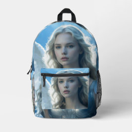ANGEL BEDRUCKTER RUCKSACK