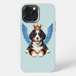 Angel Bernese Mountain Dog Lovers Berner Puppy iPhone 13 Pro Max Hülle