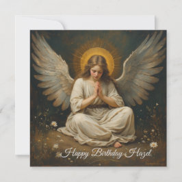 Angel beten Grußkartendesign