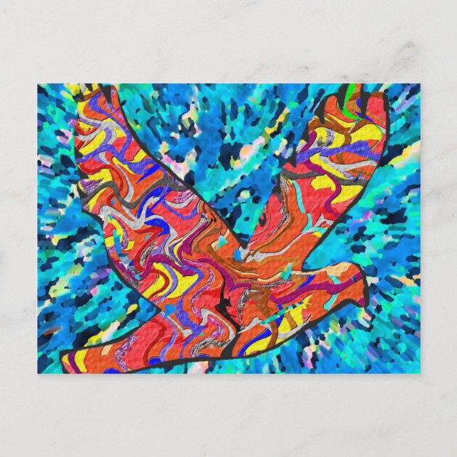 Angel Bird Postkarte (Vorderseite)