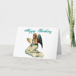 ANGEL Birthday card Karte